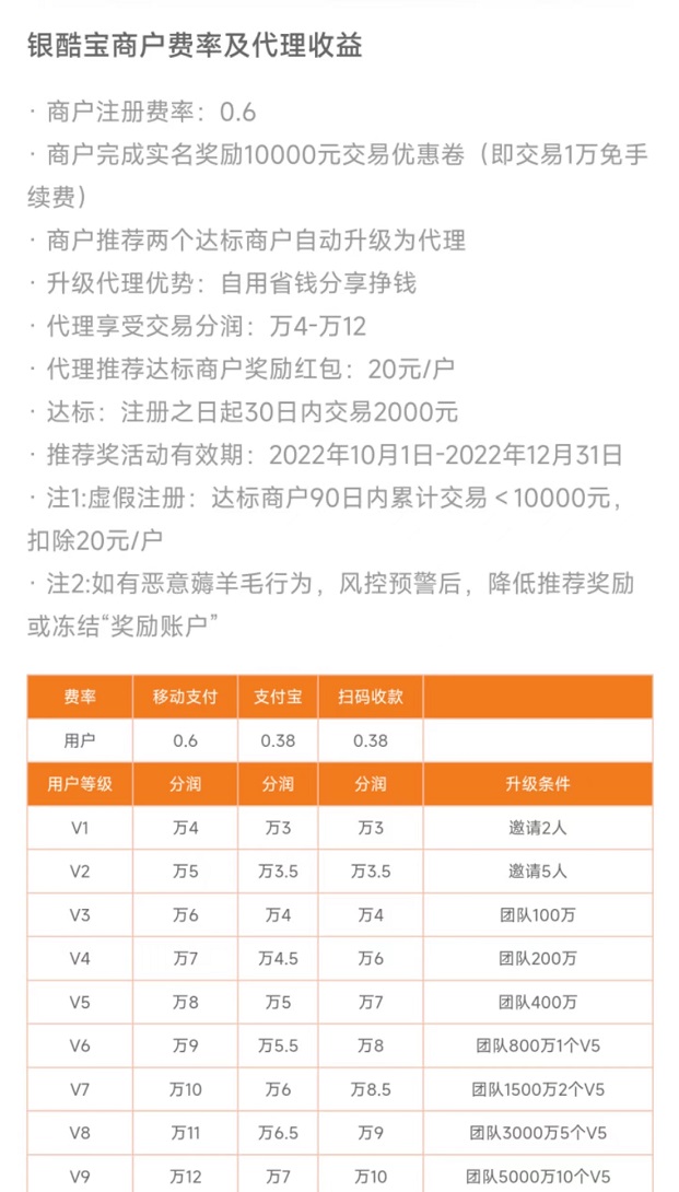 银酷宝-聚合刷卡首选平台！