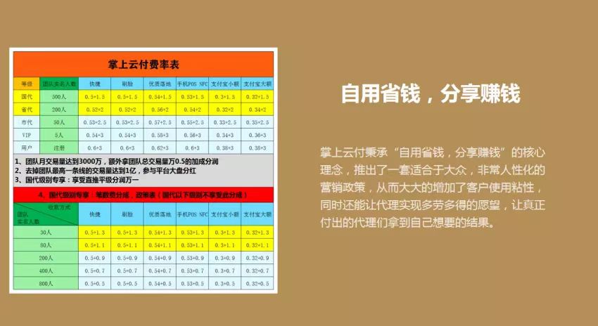 掌上云付支付市场新宠儿!