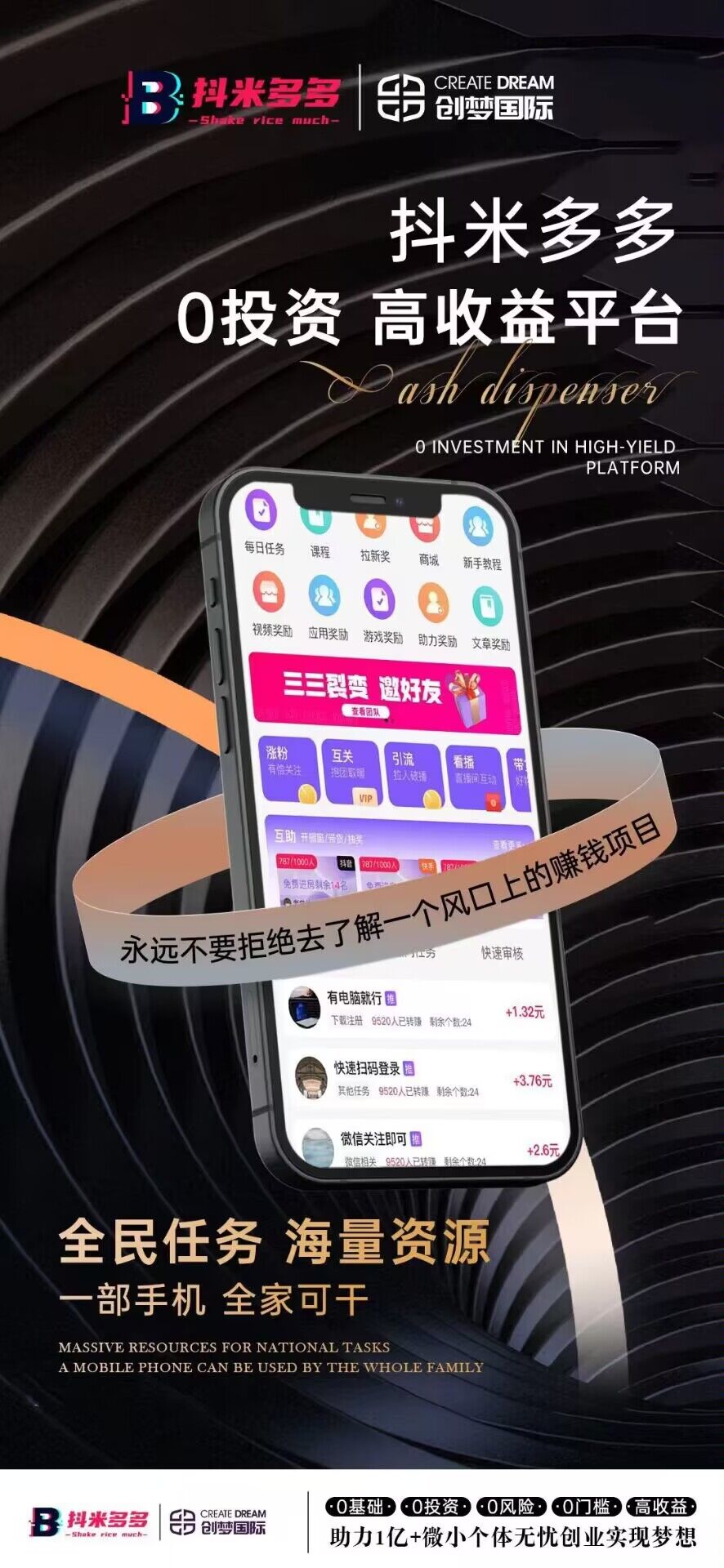 抖米多多首码团队对接,抖米多多项目是怎么赚钱的?